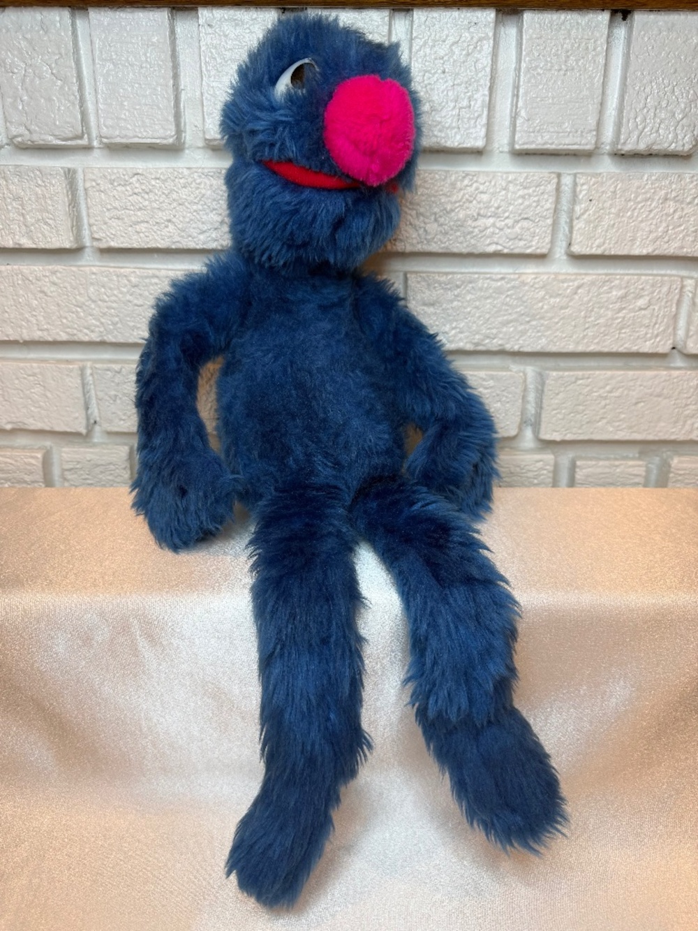 Rare Vintage Sesame Street Grover Knickerbocker Plush
